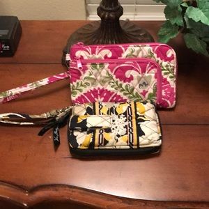 Vera Bradley wristlets